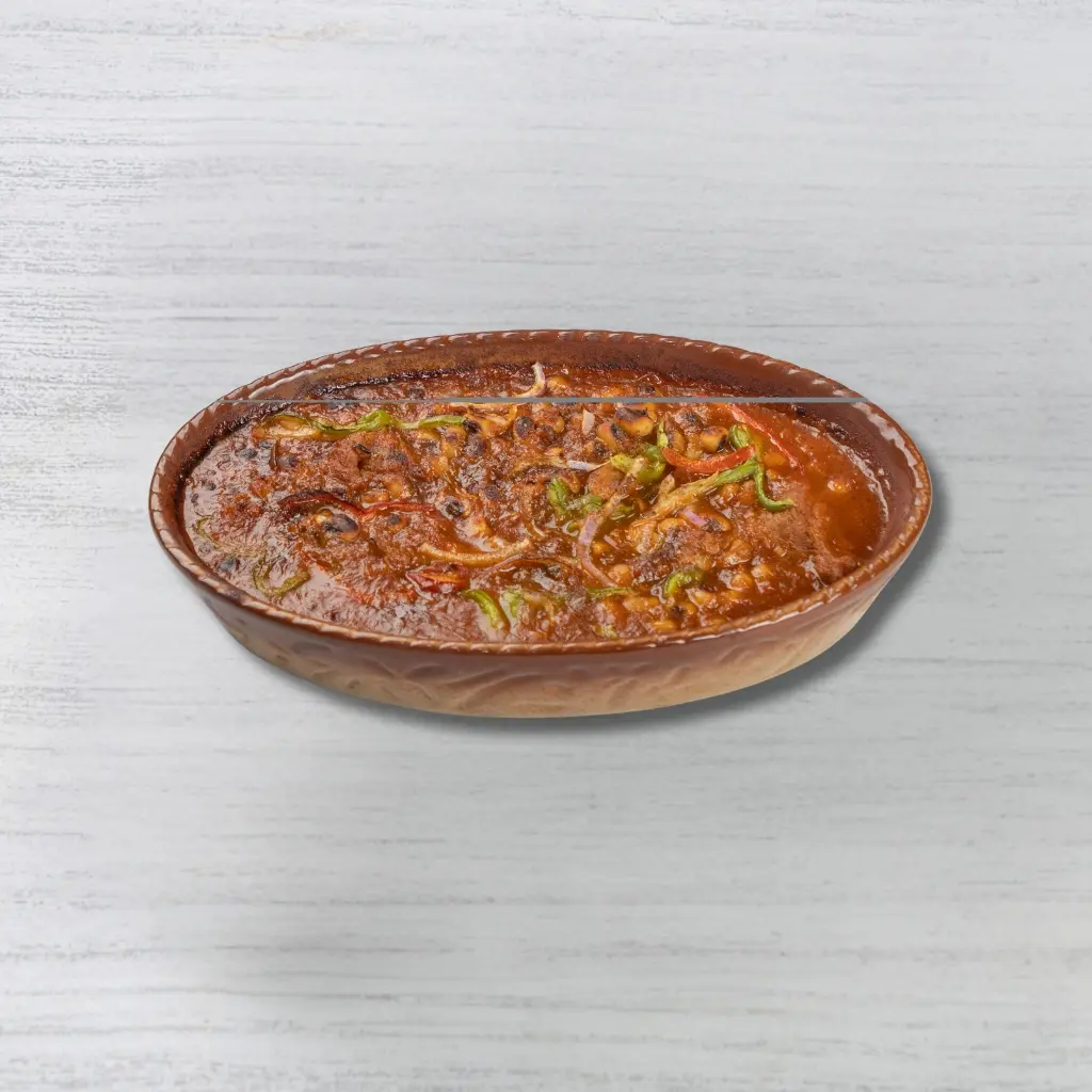 طاجن لوبيا باللحم
